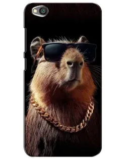Чехол для Xiaomi Redmi Go с картинкой «Капибара золотая цепь» Чехол для Xiaomi Redmi Go с картинкой «Капибара золотая цепь»