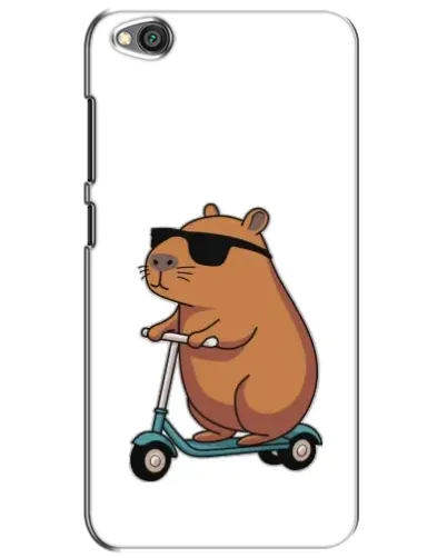 Чехол для Xiaomi Redmi Go с картинкой «Капибара на самокате» Чехол для Xiaomi Redmi Go с картинкой «Капибара на самокате»