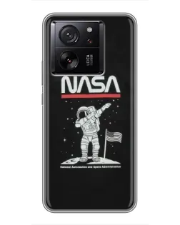 Чехол для Xiaomi Redmi K100 Pro Max с картинкой «NASA — шагаем по Луне» Чехол для Xiaomi Redmi K100 Pro Max с картинкой «NASA — шагаем по Луне»