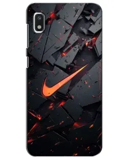 Чехол для Xiaomi Redmi K20 Pro с картинкой «Nike — эффект разломов»