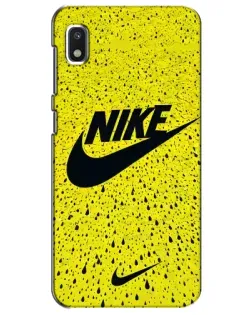 Чехол для Xiaomi Redmi K20 Pro с картинкой «Желтый текстурный Nike»