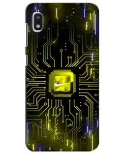 Чехол для Xiaomi Redmi K20 Pro с картинкой «Nike — золотая искра»