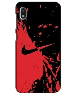 Чохол для Xiaomi Redmi K20 Pro з картинкою «Червоні бризки Nike»