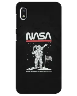 Чехол для Xiaomi Redmi K20 Pro с картинкой «NASA — шагаем по Луне»