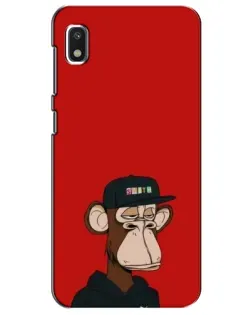 Чохол для Xiaomi Redmi K20 Pro з картинкою «Bored Ape — червоний фон»