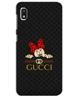 Чехол для Xiaomi Redmi K20 Pro с картинкой «Минни Маус Gucci — черный»