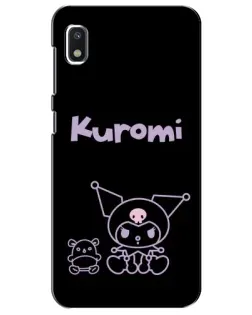 Чехол для Xiaomi Redmi K20 Pro с картинкой «Kuromi — черный минимализм»