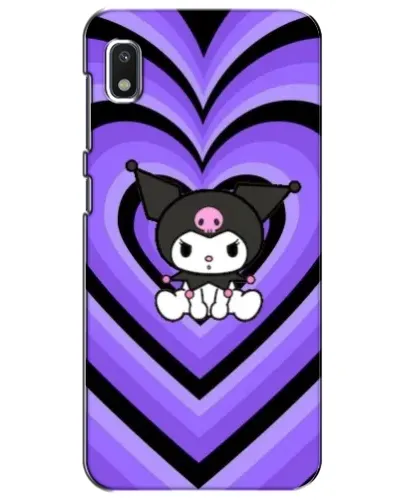 Чехол для Xiaomi Redmi K20 Pro с картинкой «Kuromi и фиолетовые сердца»