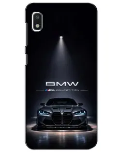 Чохол для Xiaomi Redmi K20 Pro з картинкою «BMW крізь нічне місто»