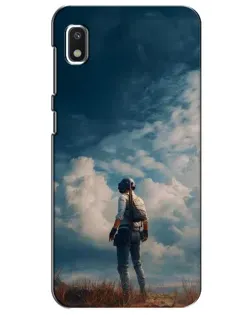 Чохол для Xiaomi Redmi K20 Pro з картинкою «Герой PUBG на скелі»
