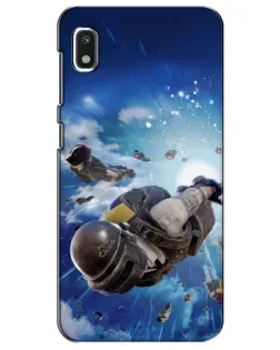 Чохол для Xiaomi Redmi K20 Pro з картинкою «Десант PUBG — стрибок»