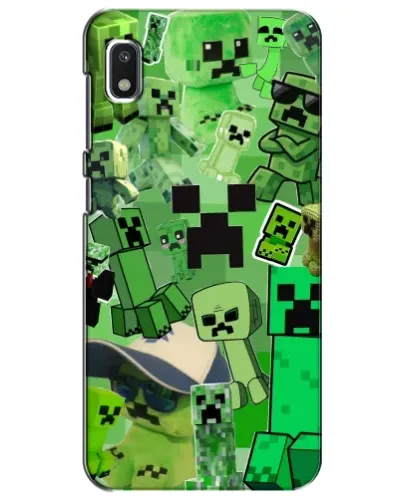 Чохол для Xiaomi Redmi K20 Pro з картинкою «Кріпери Minecraft»
