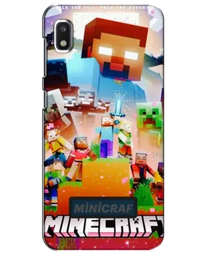 Чохол для Xiaomi Redmi K20 Pro з картинкою «Minecraft герої гри»