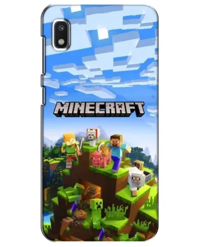 Чохол для Xiaomi Redmi K20 Pro з картинкою «Minecraft класичний світ»