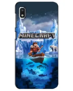 Чохол для Xiaomi Redmi K20 Pro з картинкою «Minecraft льодянийсвіт»