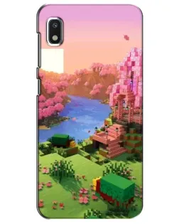 Чохол для Xiaomi Redmi K20 Pro з картинкою «Рожеве дерево Minecraft»