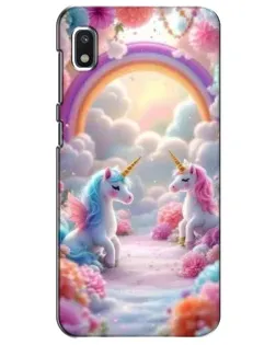Чехол для Xiaomi Redmi K20 Pro с картинкой «Радуга и единороги»