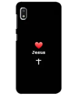 Чехол для Xiaomi Redmi K20 Pro с картинкой «Сердце - Jesus»