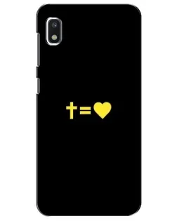 Чехол для Xiaomi Redmi K20 Pro с картинкой «Сердце и Крест»