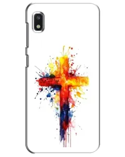 Чехол для Xiaomi Redmi K20 Pro с картинкой «Акварельный крест»