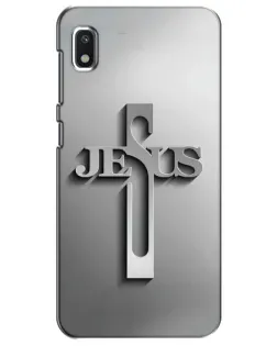 Чохол для Xiaomi Redmi K20 Pro з картинкою «Металевий хрест Jesus»