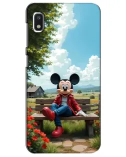 Чохол для Xiaomi Redmi K20 Pro з картинкою «Міккі на лавці»