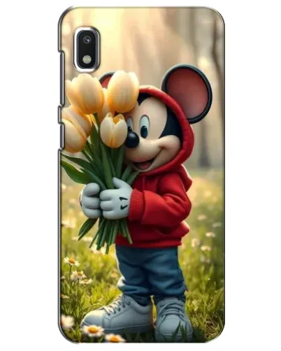 Чохол для Xiaomi Redmi K20 Pro з картинкою «Міккі з тюльпанами»