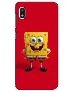Чохол для Xiaomi Redmi K20 Pro з картинкою «Спанч Боб на червоному»