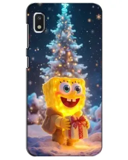 Чохол для Xiaomi Redmi K20 Pro з картинкою «Різдвяний Спанч Боб»
