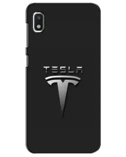 Чохол для Xiaomi Redmi K20 Pro з картинкою «Сталевий логотип Tesla»