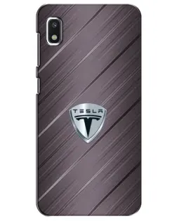 Чохол для Xiaomi Redmi K20 Pro з картинкою «Металева текстура Tesla»