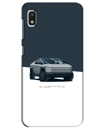 Чохол для Xiaomi Redmi K20 Pro з картинкою «Сріблястий Cybertruck Tesla»