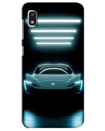 Чохол для Xiaomi Redmi K20 Pro з картинкою «Tesla в неоні»