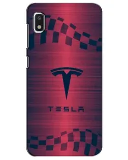 Чохол для Xiaomi Redmi K20 Pro з картинкою «Тесла червоний карбон»