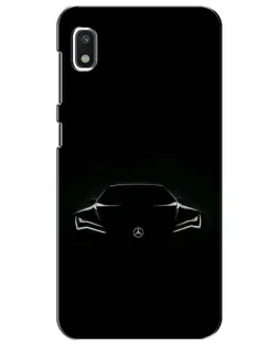 Чохол для Xiaomi Redmi K20 Pro з картинкою «Mercedes — силует авто»