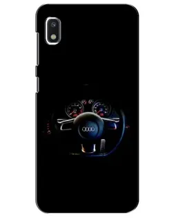 Чохол для Xiaomi Redmi K20 Pro з картинкою «Салон Audi — кермо»