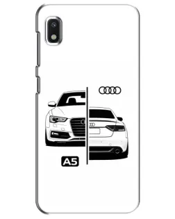 Чохол для Xiaomi Redmi K20 Pro з картинкою «Audi — контрастний дизайн»