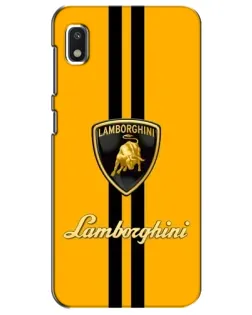 Чохол для Xiaomi Redmi K20 Pro з картинкою «Lamborghini Stripe жовтий»