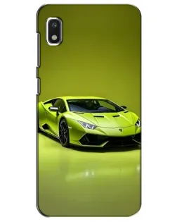 Чохол для Xiaomi Redmi K20 Pro з картинкою «Салатовий Lamborghini Huracan»