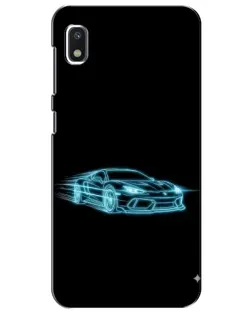 Чохол для Xiaomi Redmi K20 Pro з картинкою «Неоновий контур Lamborghini»