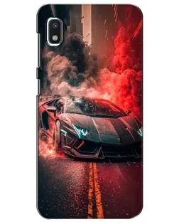 Чохол для Xiaomi Redmi K20 Pro з картинкою «Lamborghini червоний дим»