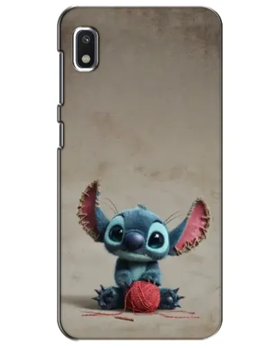 Чехол для Xiaomi Redmi K20 Pro с картинкой «Стич на коричневом фоне»