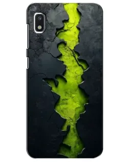 Чехол для Xiaomi Redmi K20 Pro с картинкой «Салатовый разлом скалы»