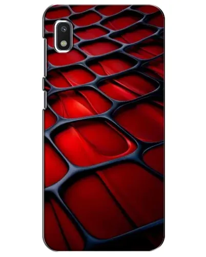 Чехол для Xiaomi Redmi K20 Pro с картинкой «Красная глянцевая сетка»
