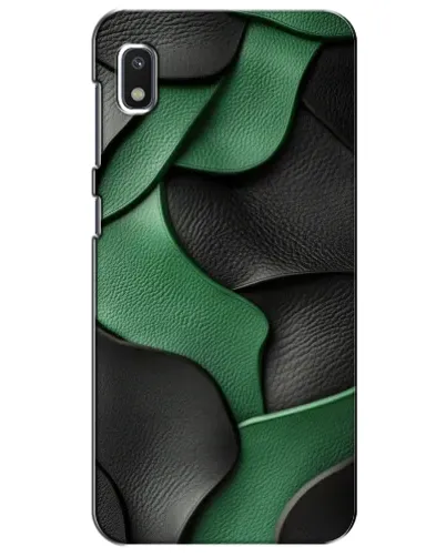 Чехол для Xiaomi Redmi K20 Pro с картинкой «Зеленые кожаные волны»