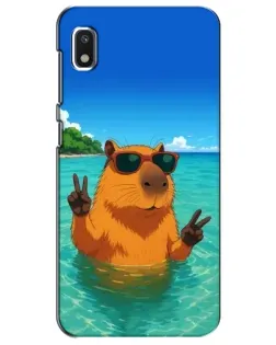 Чехол для Xiaomi Redmi K20 Pro с картинкой «Морская капибара»