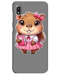 Чехол для Xiaomi Redmi K20 Pro с картинкой «Девочка капибара»