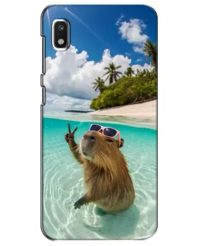 Чехол для Xiaomi Redmi K20 Pro с картинкой «Капибара на море»