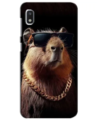 Чехол для Xiaomi Redmi K20 Pro с картинкой «Капибара золотая цепь»