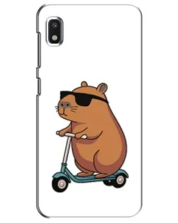 Чехол для Xiaomi Redmi K20 Pro с картинкой «Капибара на самокате»